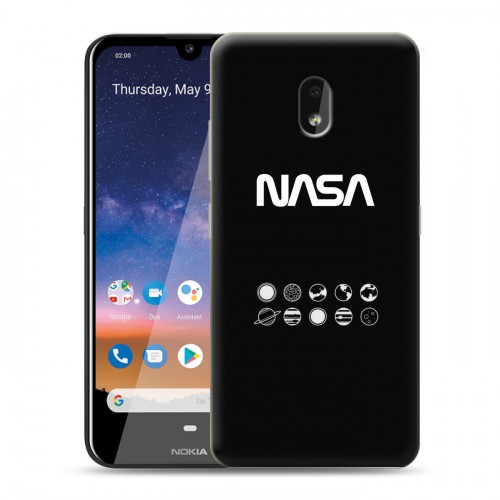 Дизайнерский пластиковый чехол для Nokia 2.2 NASA