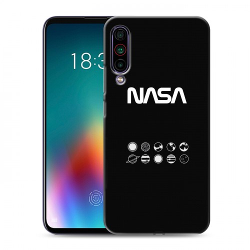 Дизайнерский силиконовый чехол для Meizu 16T NASA