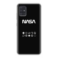 Дизайнерский силиконовый чехол для Samsung Galaxy A51 NASA