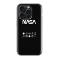 Дизайнерский силиконовый чехол для Iphone 15 Pro NASA