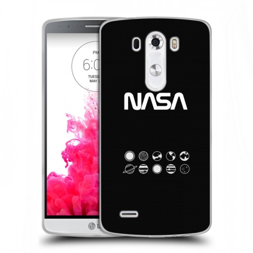 Дизайнерский пластиковый чехол для LG G3 (Dual-LTE) NASA