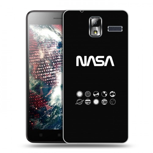 Дизайнерский силиконовый чехол для Lenovo S580 Ideaphone NASA