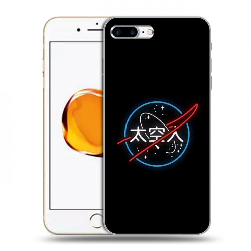 Дизайнерский пластиковый чехол для Iphone 7 Plus / 8 Plus NASA