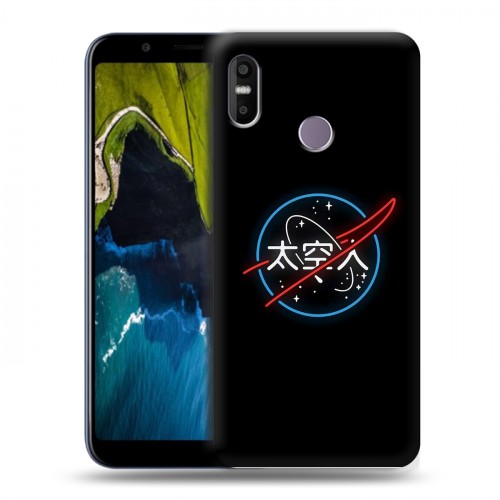 Дизайнерский пластиковый чехол для HTC U12 Life NASA