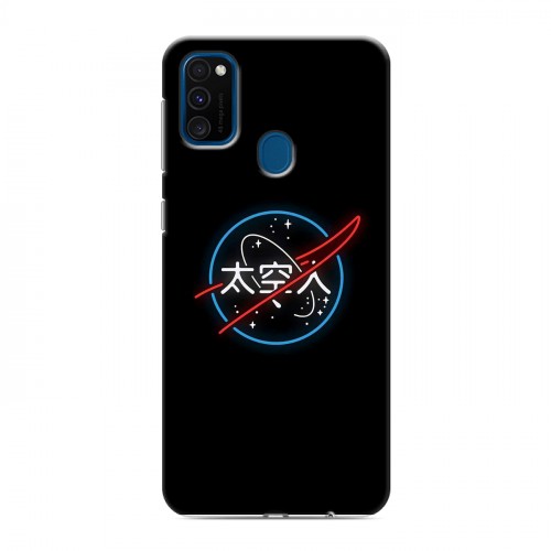 Дизайнерский силиконовый чехол для Samsung Galaxy M30s NASA