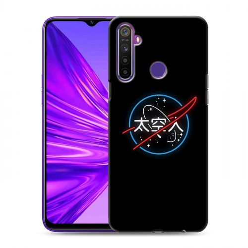 Дизайнерский силиконовый чехол для Realme 5 NASA