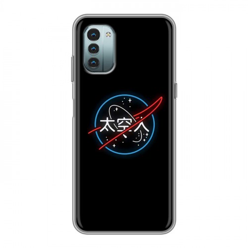 Дизайнерский силиконовый чехол для Nokia G11 NASA