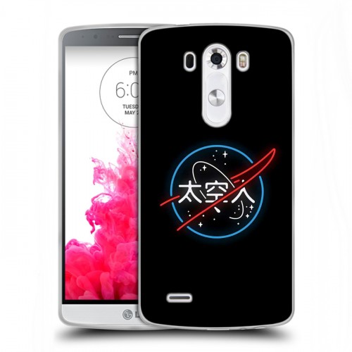 Дизайнерский пластиковый чехол для LG G3 (Dual-LTE) NASA