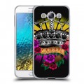 Дизайнерский пластиковый чехол для Samsung Galaxy E5 Панк корона