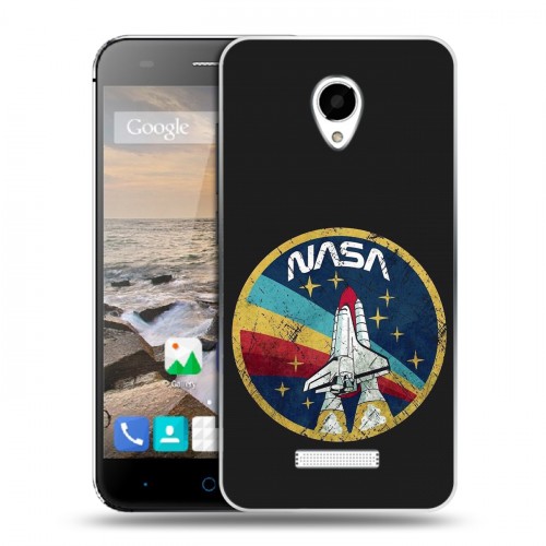 Дизайнерский силиконовый чехол для Micromax Canvas Spark NASA