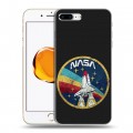 Дизайнерский пластиковый чехол для Iphone 7 Plus / 8 Plus NASA