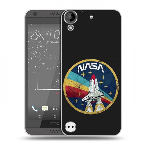 Дизайнерский пластиковый чехол для HTC Desire 530 NASA