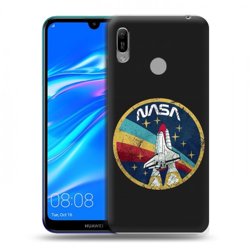 Дизайнерский пластиковый чехол для Huawei Y6 (2019) NASA