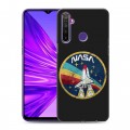 Дизайнерский силиконовый чехол для Realme 5 NASA