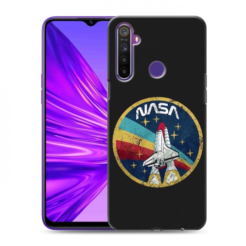 Дизайнерский силиконовый чехол для Realme 5 NASA