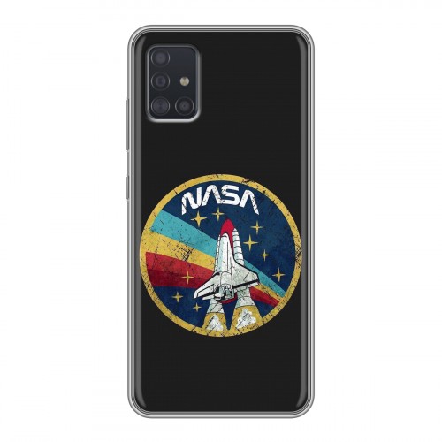 Дизайнерский силиконовый чехол для Samsung Galaxy A51 NASA