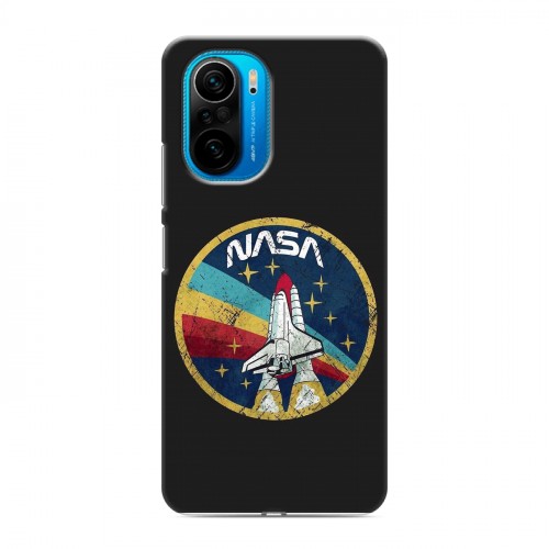 Дизайнерский силиконовый чехол для Xiaomi Poco F3 NASA