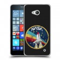 Дизайнерский пластиковый чехол для Microsoft Lumia 640 NASA