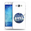 Дизайнерский пластиковый чехол для Samsung Galaxy A8 NASA