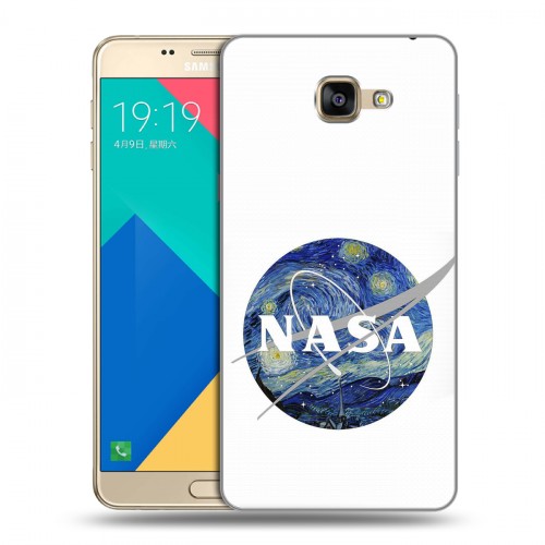 Дизайнерский силиконовый чехол для Samsung Galaxy A9 NASA