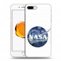 Дизайнерский пластиковый чехол для Iphone 7 Plus / 8 Plus NASA