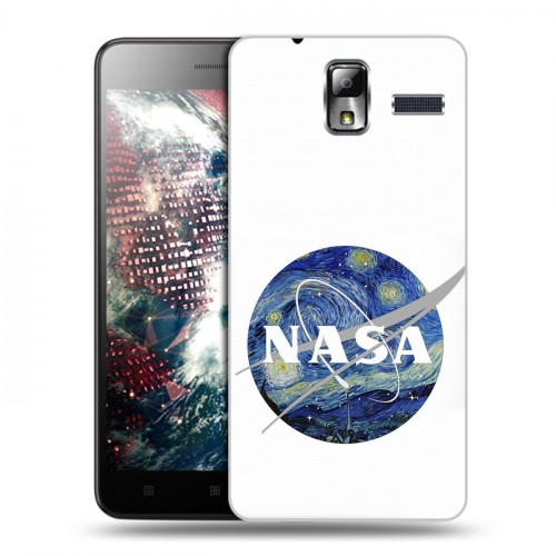 Дизайнерский силиконовый чехол для Lenovo S580 Ideaphone NASA