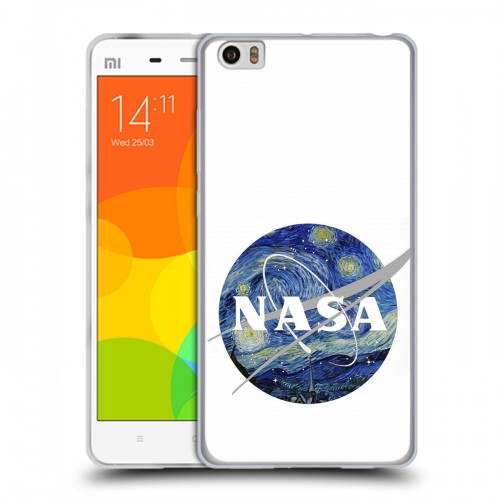 Дизайнерский пластиковый чехол для Xiaomi Mi Note NASA