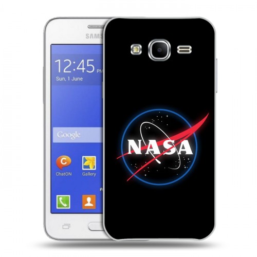 Дизайнерский силиконовый чехол для Samsung Galaxy J7 NASA