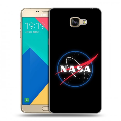 Дизайнерский силиконовый чехол для Samsung Galaxy A9 NASA