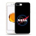 Дизайнерский пластиковый чехол для Iphone 7 Plus / 8 Plus NASA