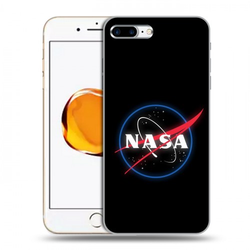 Дизайнерский пластиковый чехол для Iphone 7 Plus / 8 Plus NASA