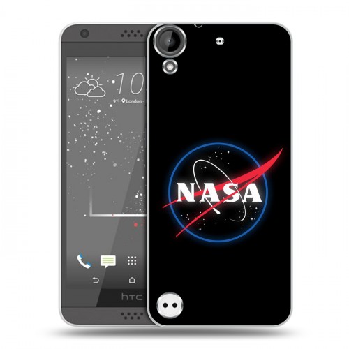 Дизайнерский пластиковый чехол для HTC Desire 530 NASA