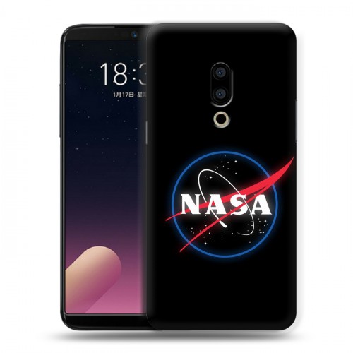 Дизайнерский пластиковый чехол для Meizu 15 Plus NASA