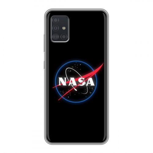 Дизайнерский силиконовый чехол для Samsung Galaxy A51 NASA