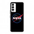 Дизайнерский силиконовый чехол для Tecno Camon 18 NASA