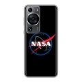 Дизайнерский силиконовый чехол для Huawei P60 NASA