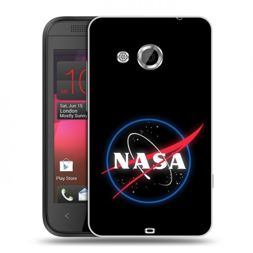 Дизайнерский пластиковый чехол для HTC Desire 200 NASA