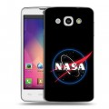 Дизайнерский пластиковый чехол для LG L60 NASA