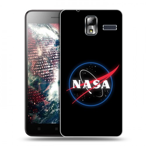 Дизайнерский силиконовый чехол для Lenovo S580 Ideaphone NASA