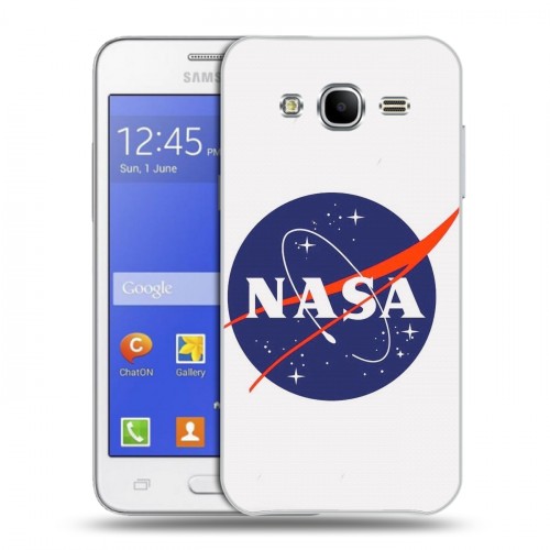 Дизайнерский силиконовый чехол для Samsung Galaxy J7 NASA