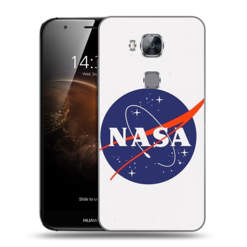 Дизайнерский пластиковый чехол для Huawei G8 NASA