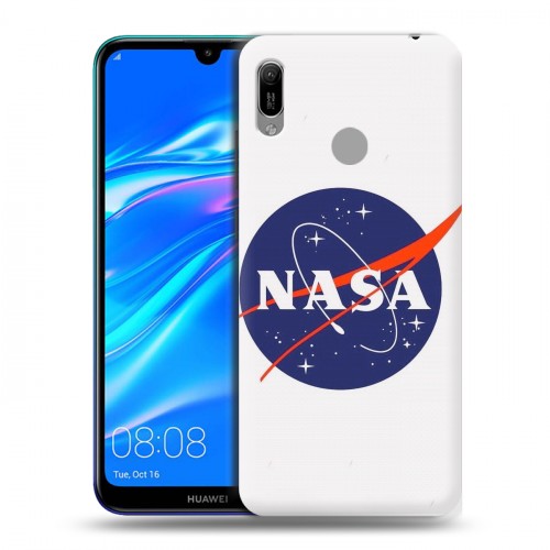 Дизайнерский пластиковый чехол для Huawei Y6 (2019) NASA