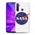 Дизайнерский силиконовый чехол для Realme 5 NASA