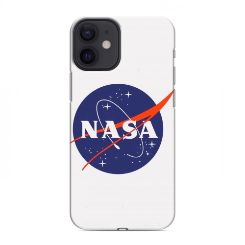 Дизайнерский силиконовый с усиленными углами чехол для Iphone 12 Mini NASA