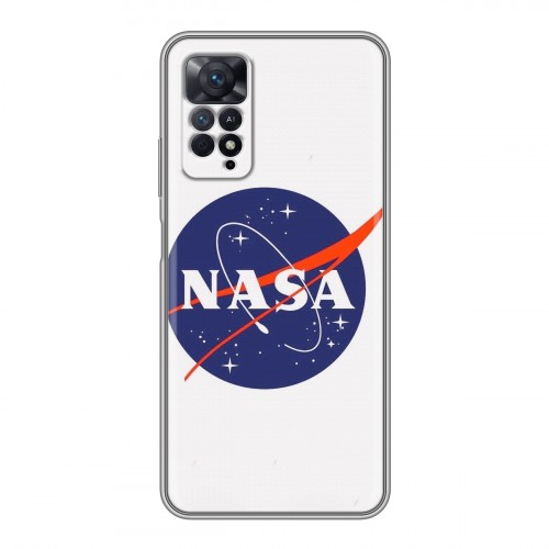 Дизайнерский силиконовый чехол для Xiaomi Redmi Note 11 Pro NASA