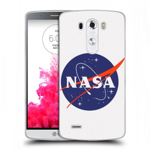 Дизайнерский пластиковый чехол для LG G3 (Dual-LTE) NASA