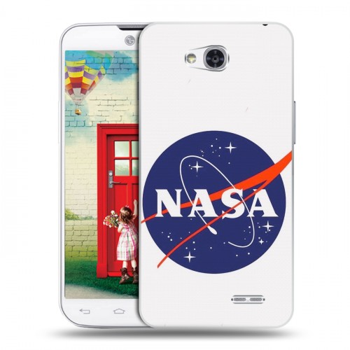 Дизайнерский пластиковый чехол для LG L80 NASA