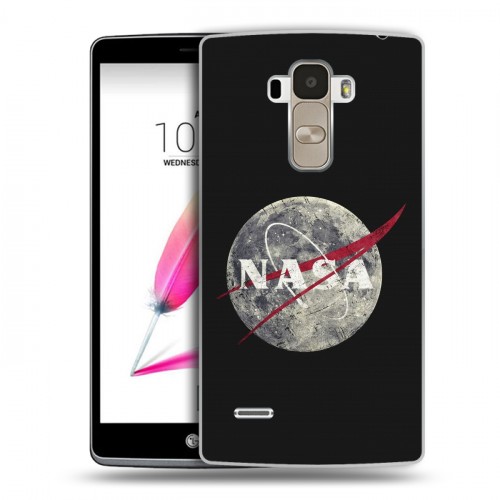 Дизайнерский силиконовый чехол для LG G4 Stylus NASA