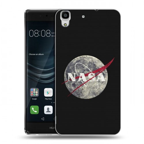 Дизайнерский пластиковый чехол для Huawei Y6II NASA