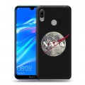 Дизайнерский пластиковый чехол для Huawei Y6 (2019) NASA